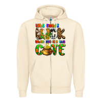 Sandshell Who needs luck when you are this cute Zipper Hoodie - OliviaCreatesArt