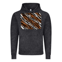 Vintage Black Tiger zebra background Vintage Hoodie - RanaPortraitStore