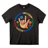 Asphalt advocate inclusion equity equality accept adapt Heavy Core Tee - MaliasSmallBusiness