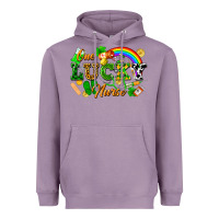Lavender one lucky nurse Heavyweight Hoodie - FaDigitalArtStudio
