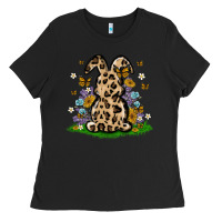Western Floral Bunny Ladies Tee | Teevron