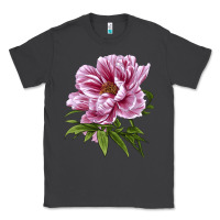 Smoke Peony Flower Illustrations Classic Tee - LillyAllenDesigns