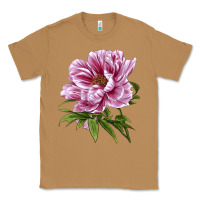 Toasted Coconut Peony Flower Illustrations Classic Tee - LillyAllenDesigns