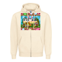 Sandshell Easter Day camping Zipper Hoodie - OliviaCreatesArt
