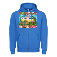 True Royal Easter Day camping Zipper Hoodie - OliviaCreatesArt