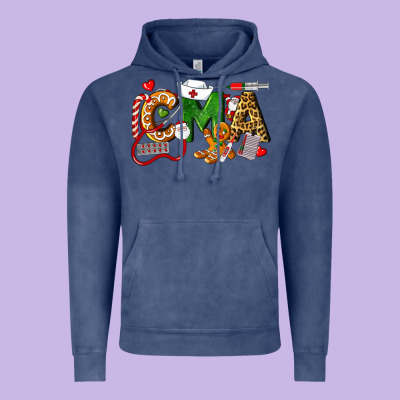 Christmas Cma Certified Medical Assistant Vintage Hoodie Designed By Lillyallendesigns
