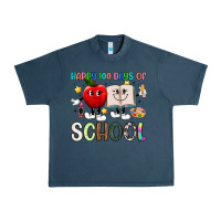 Midnight Navy happy 100 days of school Urban Heavy Tee - Artiststas