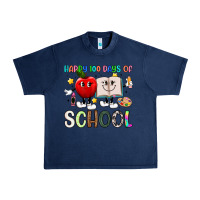 Happy 100 Days Of School Urban Heavy Tee | Teevron