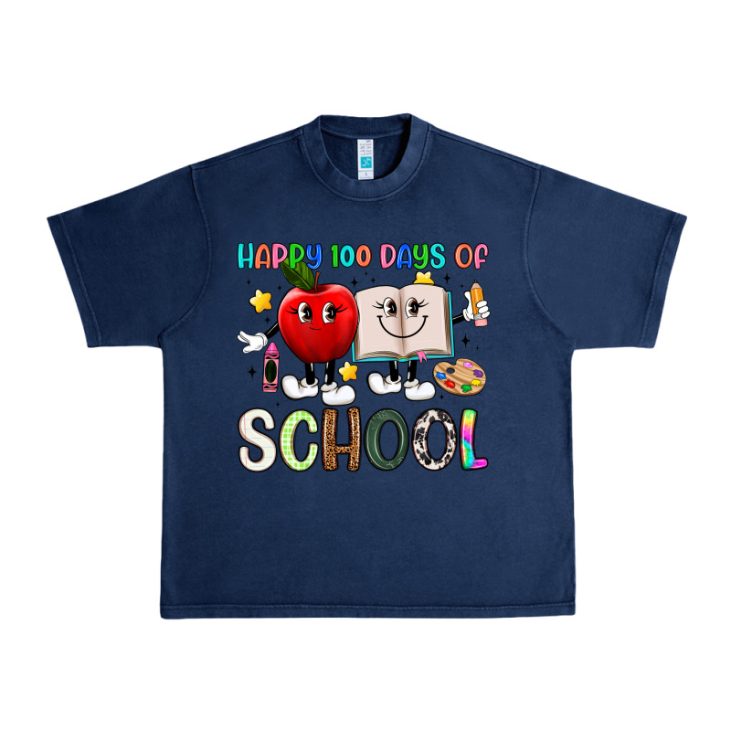 Happy 100 Days Of School Urban Heavy Tee by Artiststas | Teevron
