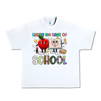 White happy 100 days of school Urban Heavy Tee - Artiststas