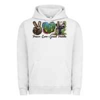 Pigment Lunar Rock Peace Love Giant Panda Urban Hoodie - LillyAllenDesigns