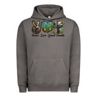 Pigment Tornado Peace Love Giant Panda Urban Hoodie - LillyAllenDesigns