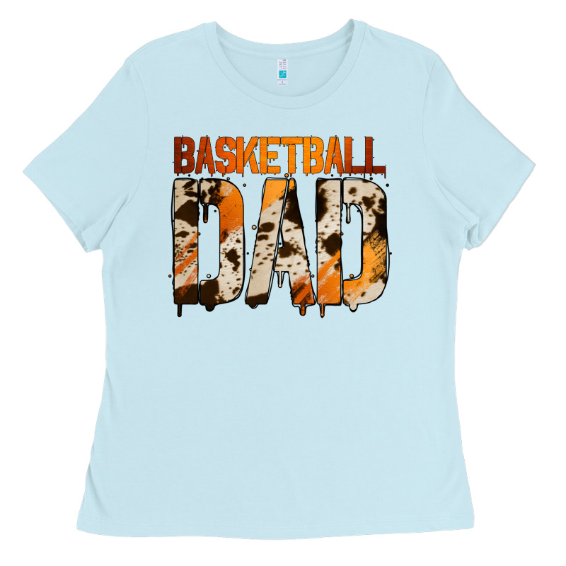No Background Basketball Dad Ladies Tee by Jasminsmagicworld | Teevron