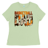 Matcha no background basketball dad Ladies Tee - Jasminsmagicworld