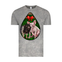 Cloud Rock christmas pig Vintage Tee - LillyAllenDesigns