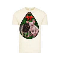 Vintage Arctic christmas pig Vintage Tee - LillyAllenDesigns