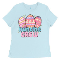 Baby Blue hunting crew Ladies Tee - MaliasSmallBusiness