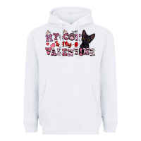 White my cat is my valentine Heavyweight Hoodie - FaDigitalArtStudio
