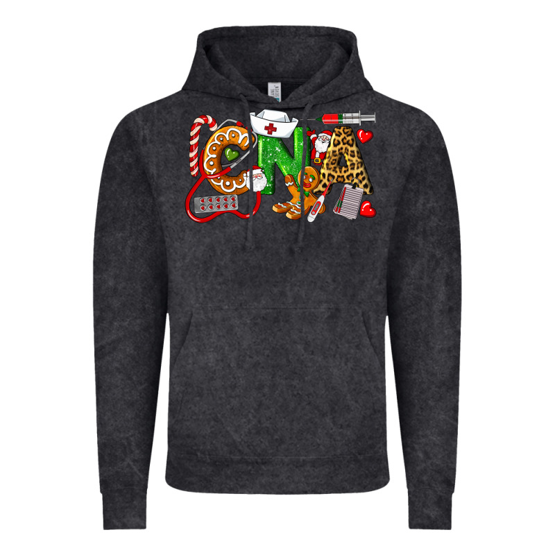 Christmas Cna Certified Nursing Assistant Vintage Hoodie by LillyAllenDesigns | Teevron
