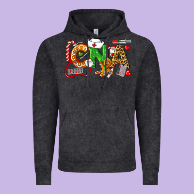 Christmas Cna Certified Nursing Assistant Vintage Hoodie Designed By Lillyallendesigns