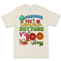 Bone pushing my teacher buttons for 100 days Premium Tee - MaliasSmallBusiness