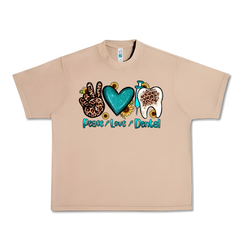 Peace Love Dental Urban Heavy Tee by JahusDesignShop | Teevron