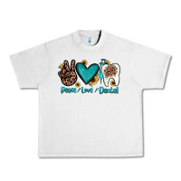 Lunar Rock peace love dental Urban Heavy Tee - JahusDesignShop
