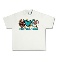Pistachio peace love dental Urban Heavy Tee - JahusDesignShop