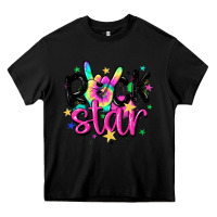 Black rock star Heavy Core Tee - MaliasSmallBusiness