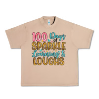 Burro 100 days of sparkle learning and loughs Urban Heavy Tee - Artiststas