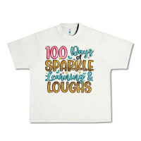 Pistachio 100 days of sparkle learning and loughs Urban Heavy Tee - Artiststas