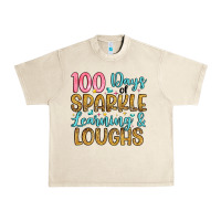 Sandshell 100 days of sparkle learning and loughs Urban Heavy Tee - Artiststas