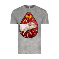 Cloud Rock christmas pig Vintage Tee - LillyAllenDesigns