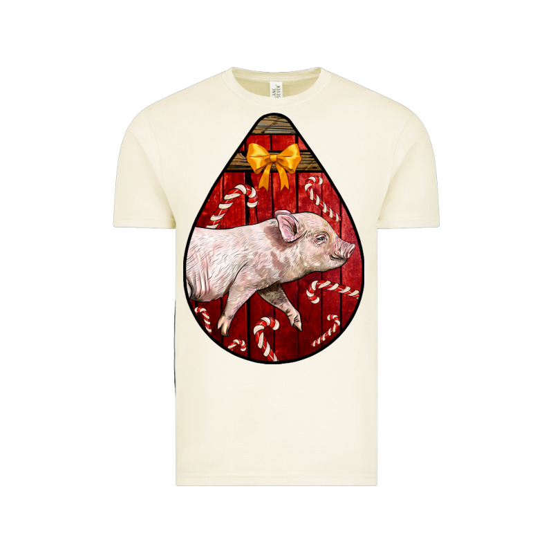 Christmas Pig Vintage Tee by LillyAllenDesigns | Teevron