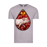 Vintage Zinc christmas pig Vintage Tee - LillyAllenDesigns