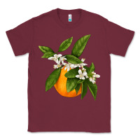 Burgundy Tangerine Classic Tee - LillyAllenDesigns