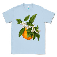 Dusty Blue Tangerine Classic Tee - LillyAllenDesigns