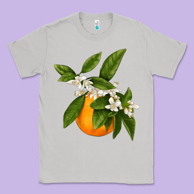 Tangerine Classic Tee Designed By Lillyallendesigns