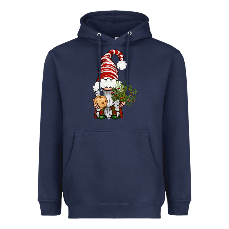 Christmas Gnome With Cookie Heavyweight Hoodie by BundleAndBundleShop | Teevron