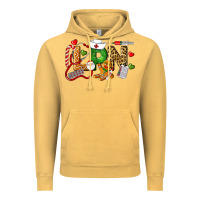 Vintage Mustard Christmas lpn certified nursing assistant Vintage Hoodie - LillyAllenDesigns