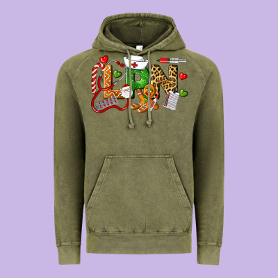 Christmas Lpn Certified Nursing Assistant Vintage Hoodie Designed By Lillyallendesigns
