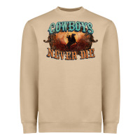 Mushroom Cowboys never die Heavyweight Sweatshirt - HowdyJamesFarm