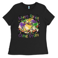 Black where babies come from Ladies Tee - MaliasSmallBusiness