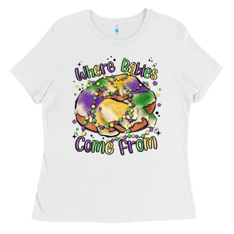 Where Babies Come From Ladies Tee by MaliasSmallBusiness | Teevron