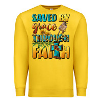 Lemon saved by grace through faith Premium Sweatshirt - BundleAndBundleShop