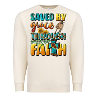 Sandshell saved by grace through faith Premium Sweatshirt - BundleAndBundleShop