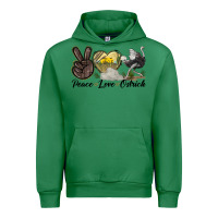 Emerald peace love ostrich Urban Hoodie - LillyAllenDesigns