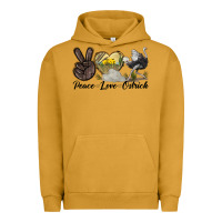 Pigment Peanut Butter peace love ostrich Urban Hoodie - LillyAllenDesigns