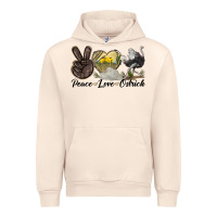 Sandshell peace love ostrich Urban Hoodie - LillyAllenDesigns