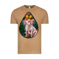 Vintage Camel christmas pig Vintage Tee - LillyAllenDesigns